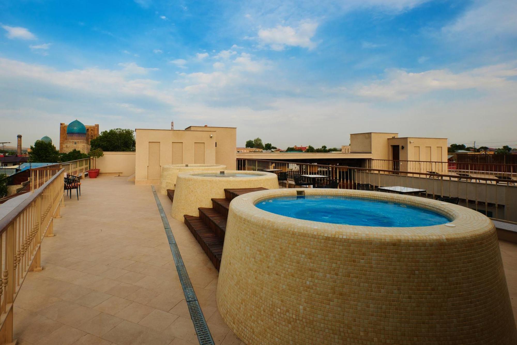 Kosh Havuz Boutique Hotel Samarcanda Exterior foto